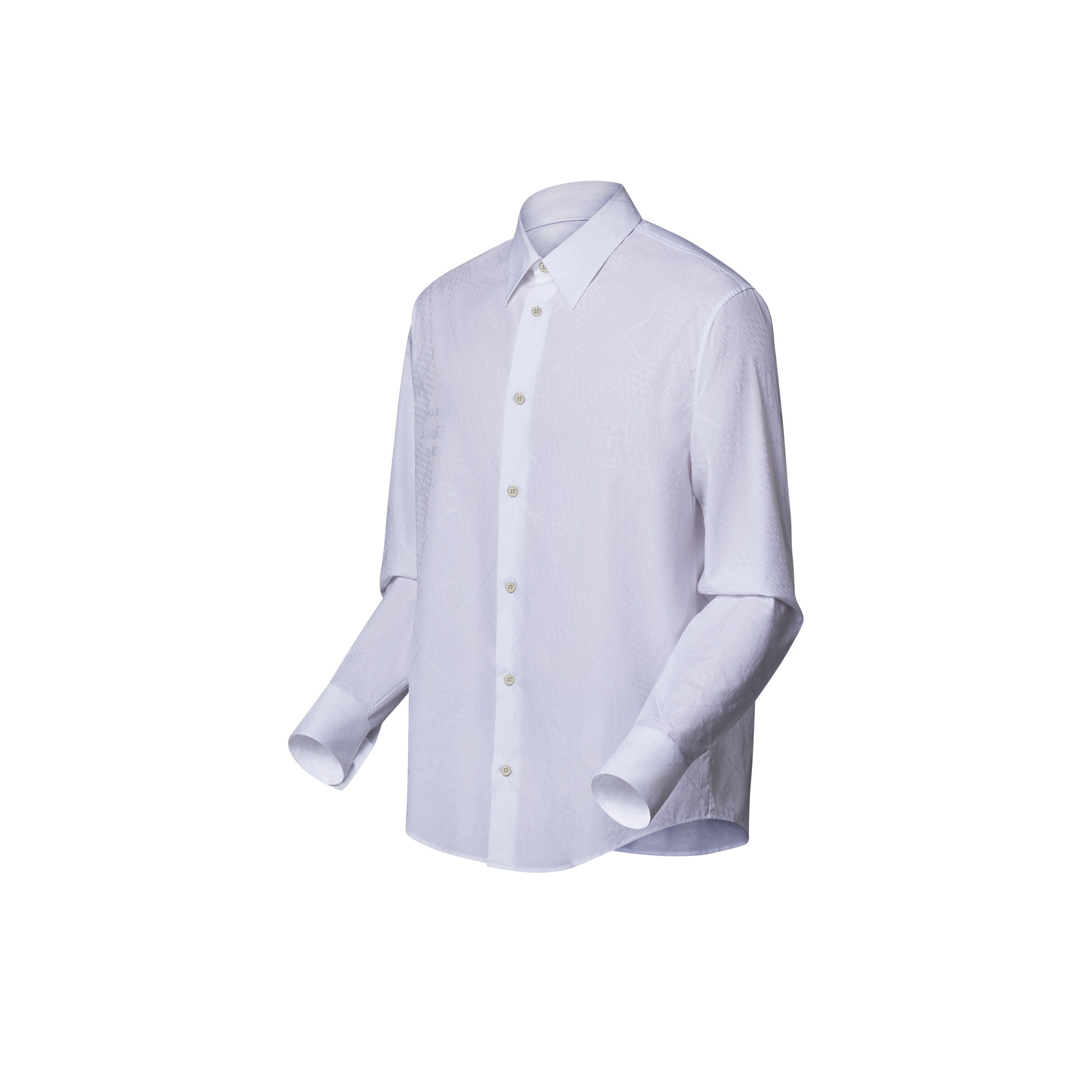Long-Sleeved Cotton Shirt - 2
