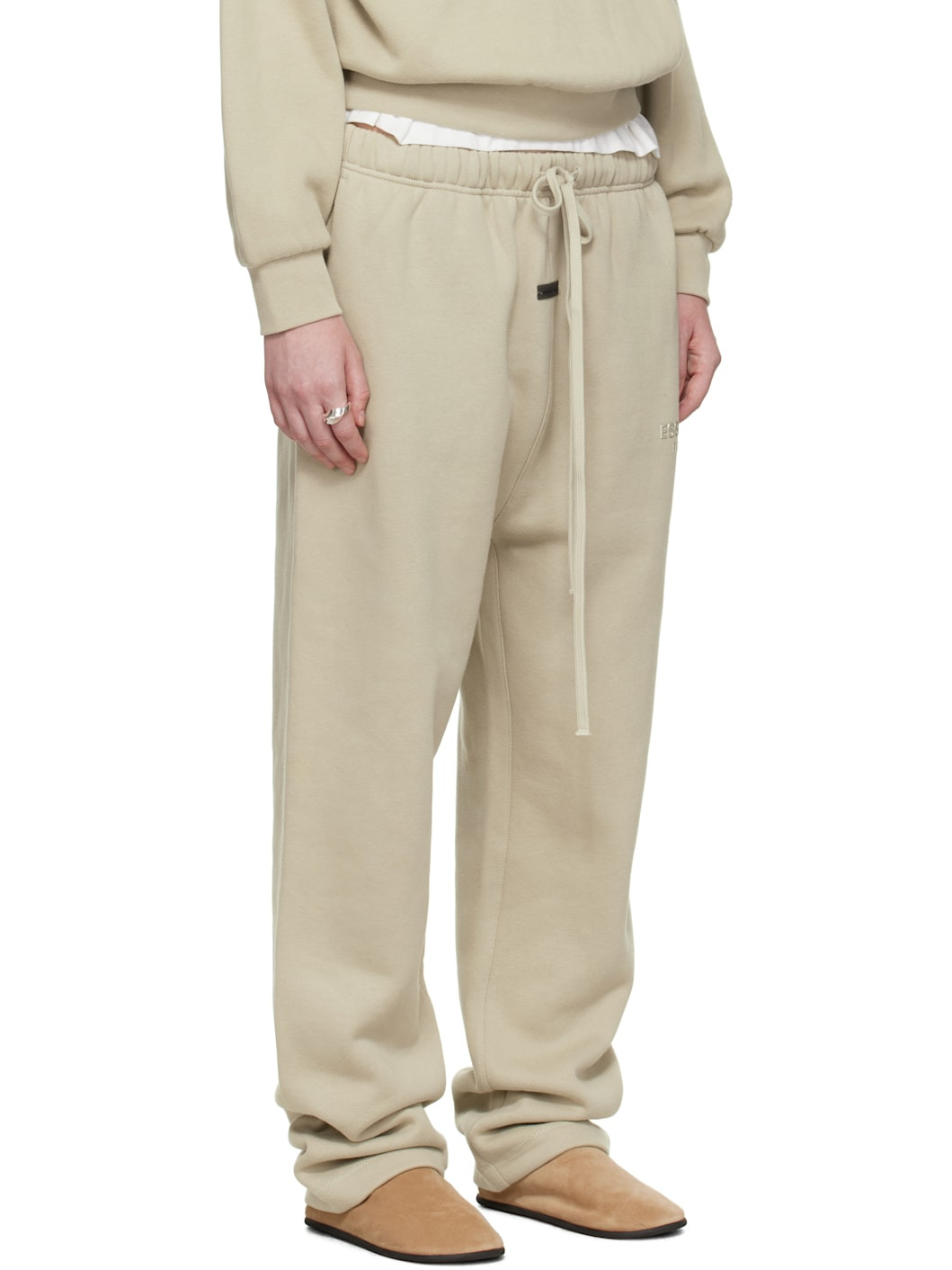 Taupe Relaxed Lounge Pants - 2