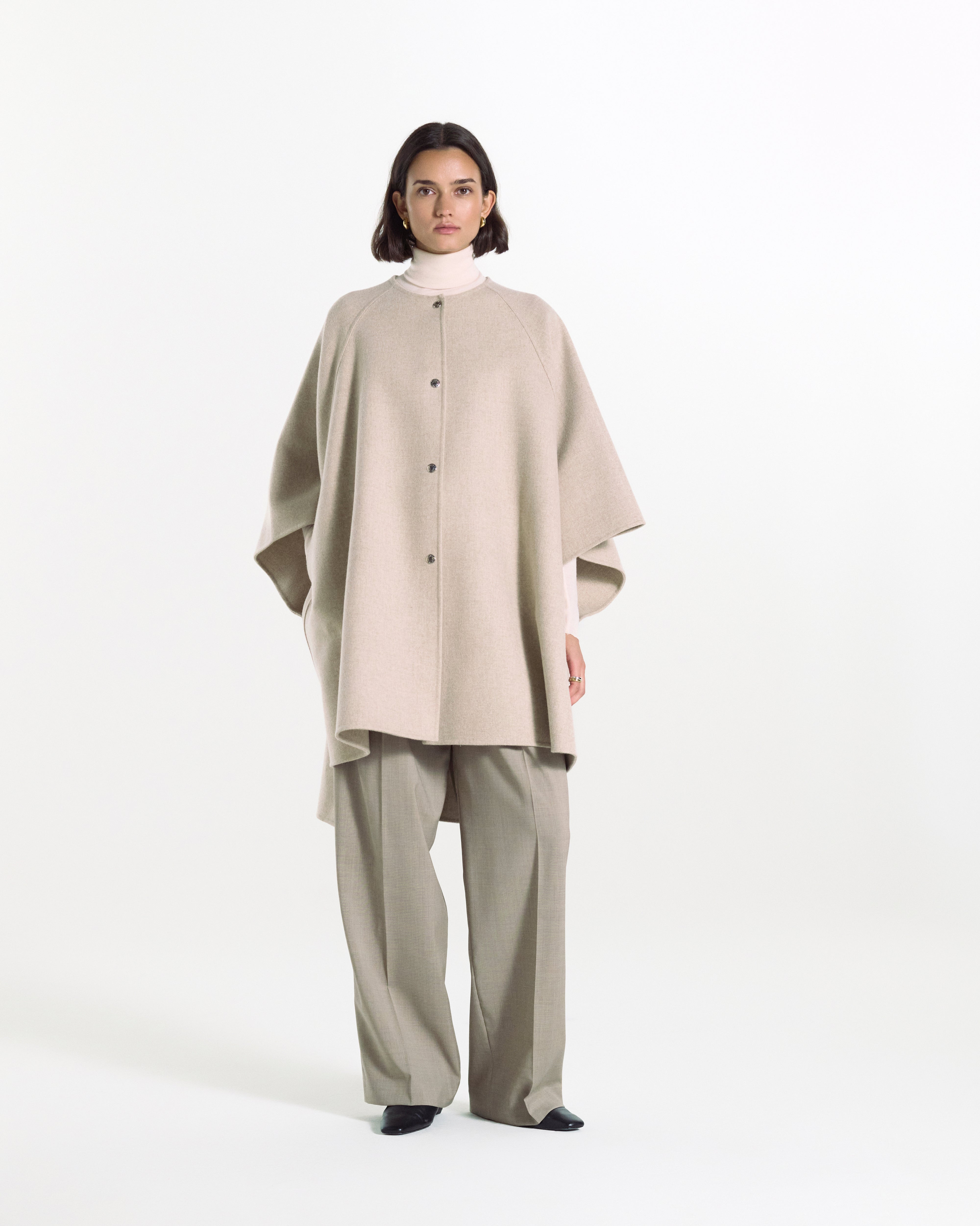 Sanquhar Wool Cape - 2