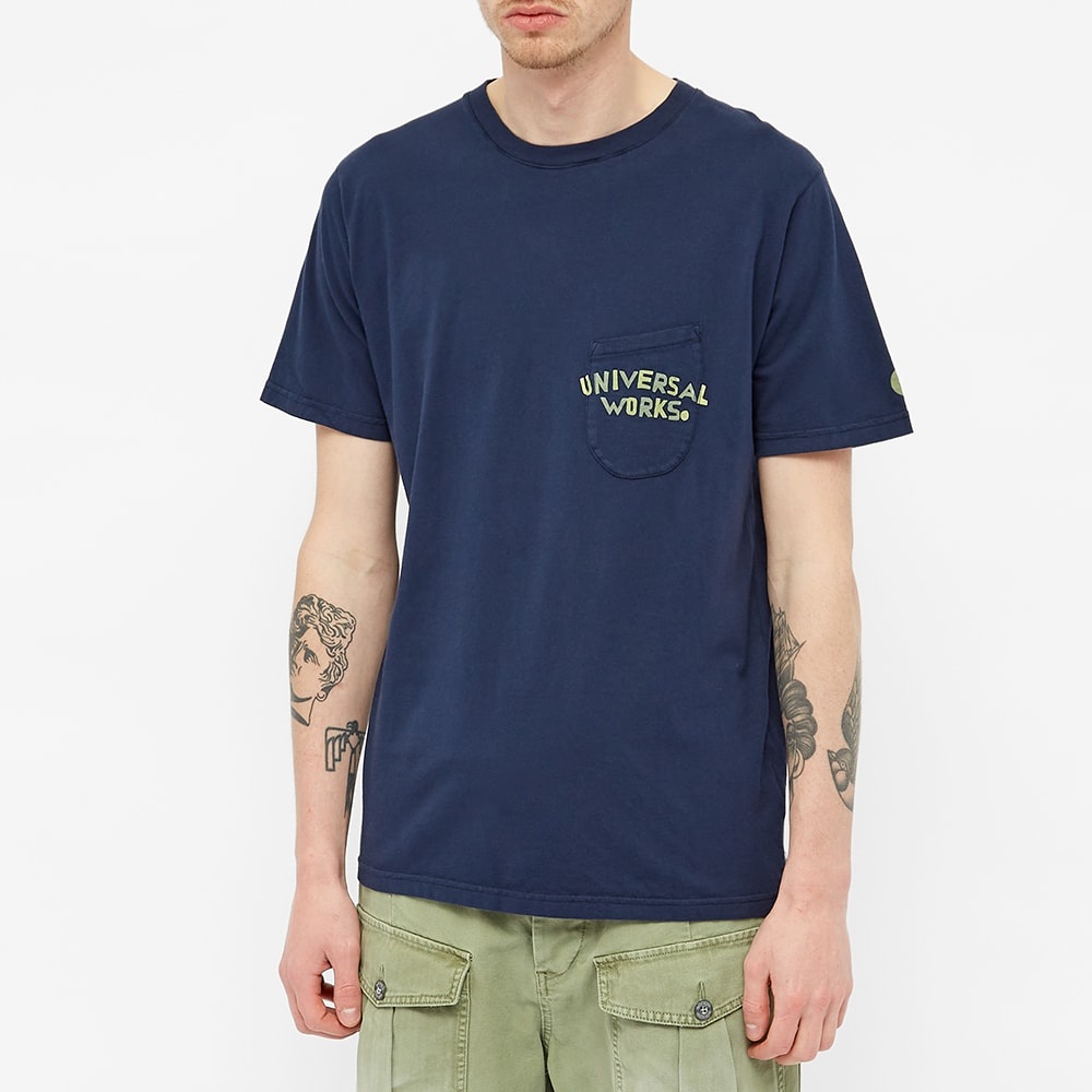 Universal Works Patched Tee - 4