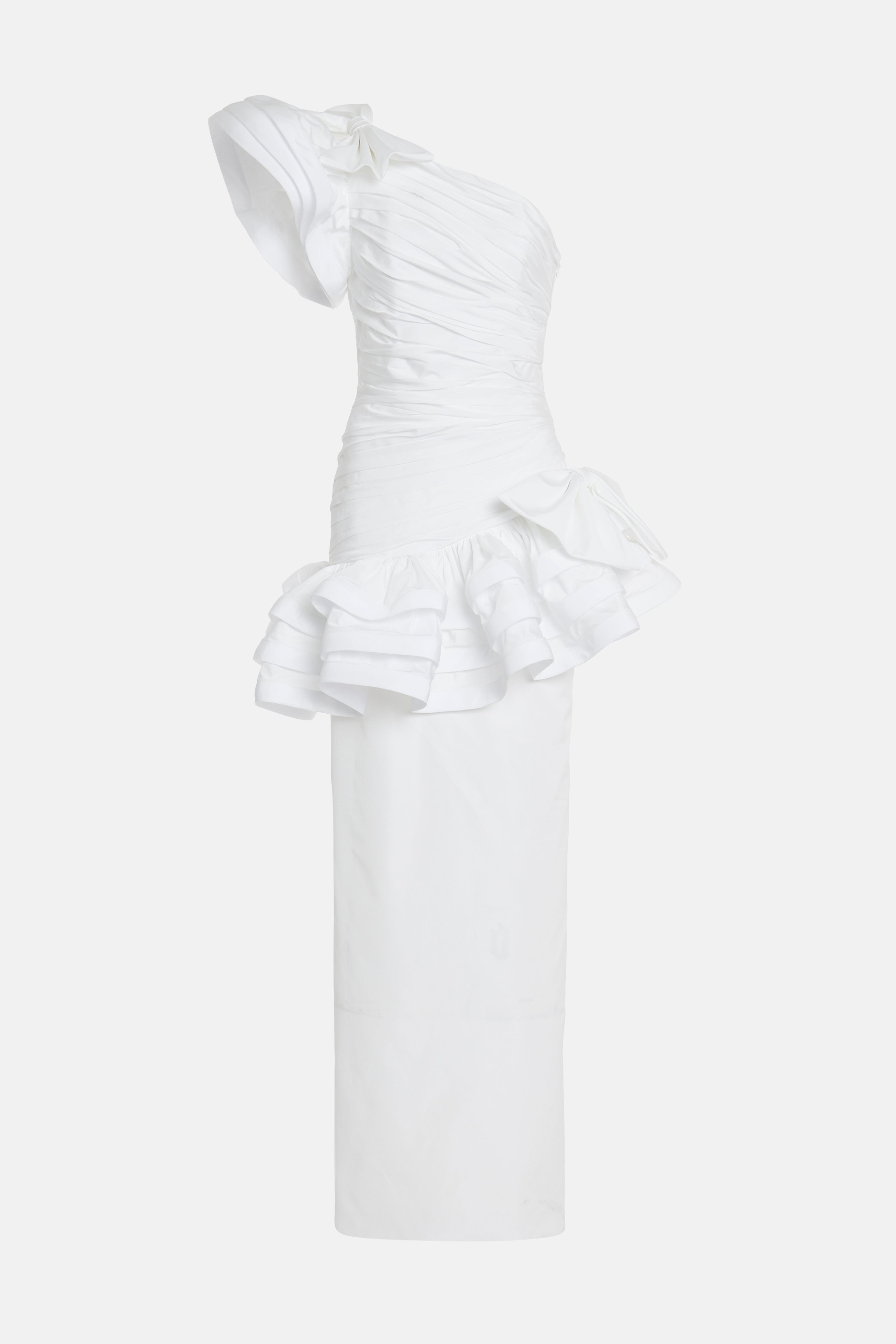 TAFFETA EVENING DRESS - 1