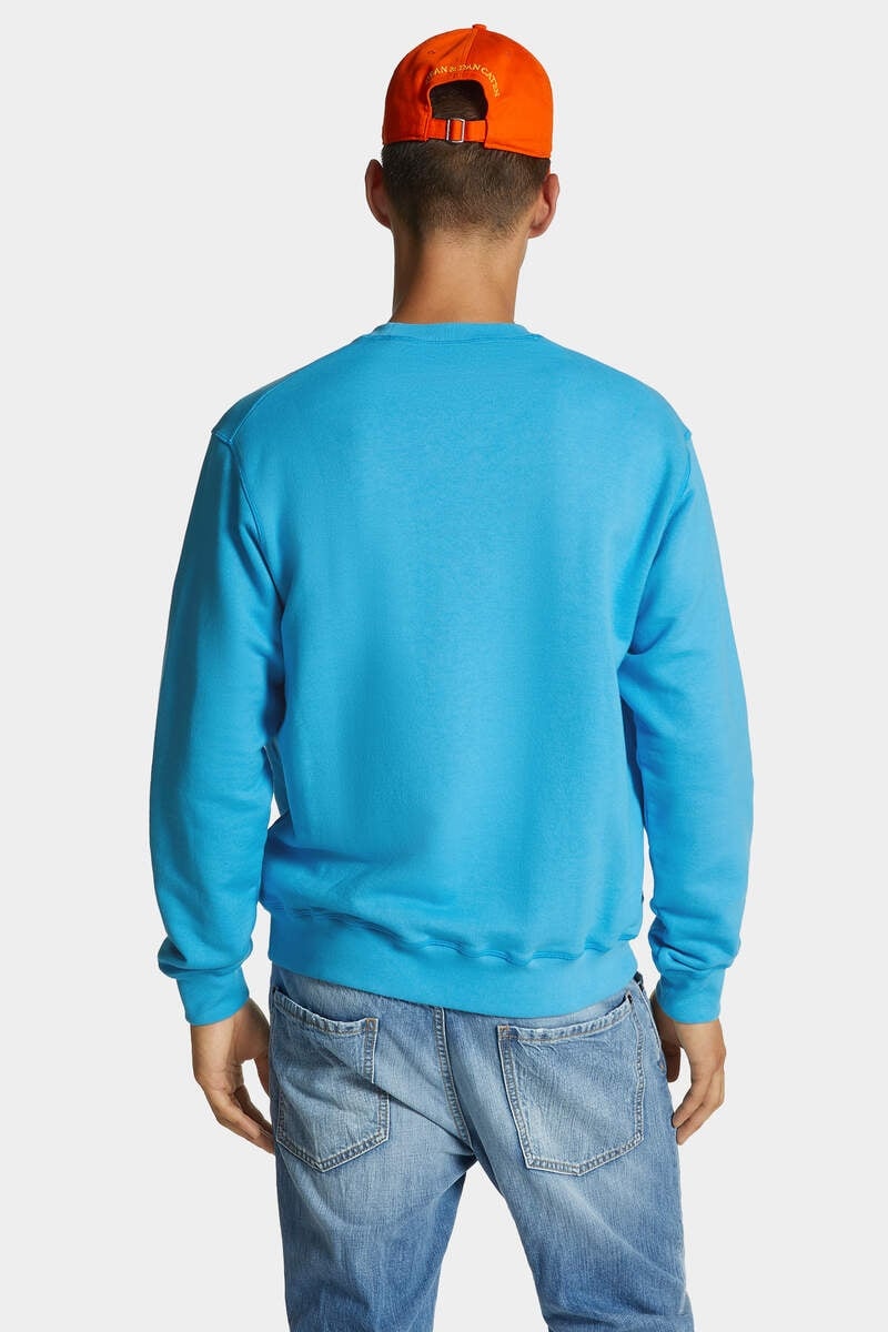 WASH COOL FIT CREWNECK BLAZING SWEATSHIRT - 4