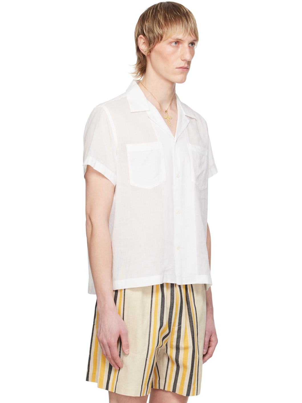 White Boxy Shirt - 2