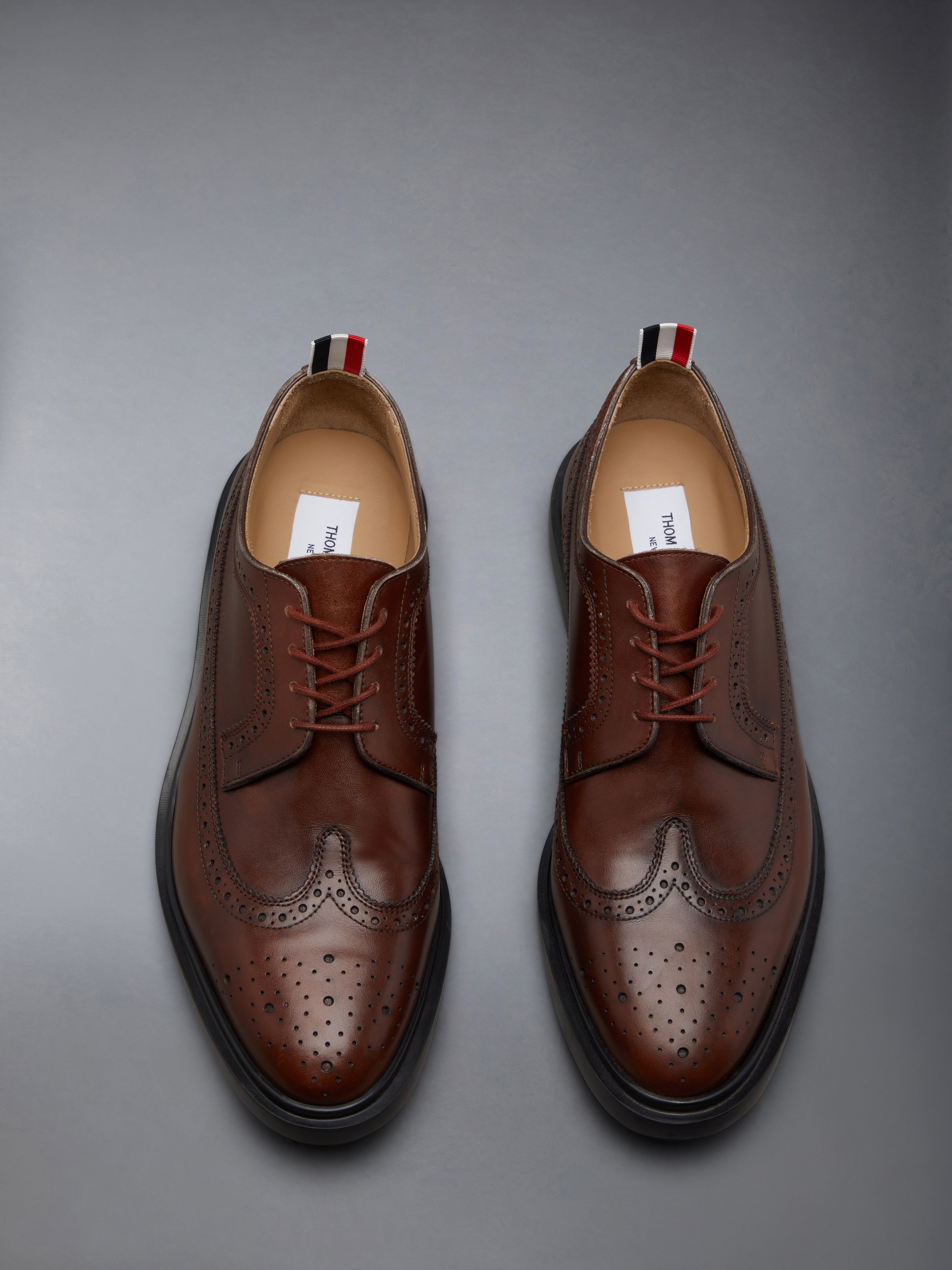 Rubber Sole Classic Longwing Brogue - 5