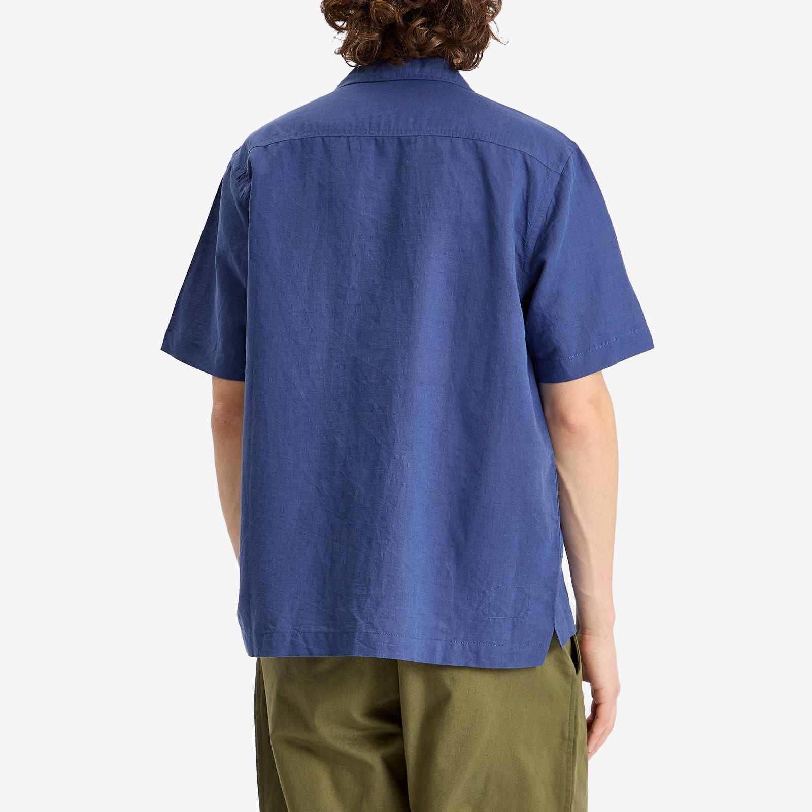 Universal Works Linen Cotton Camp Shirt - 3