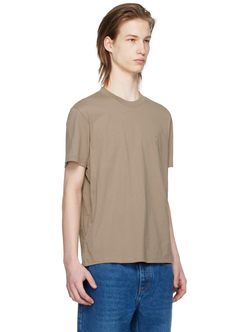 Taupe Ami de Cœur T-Shirt - 2