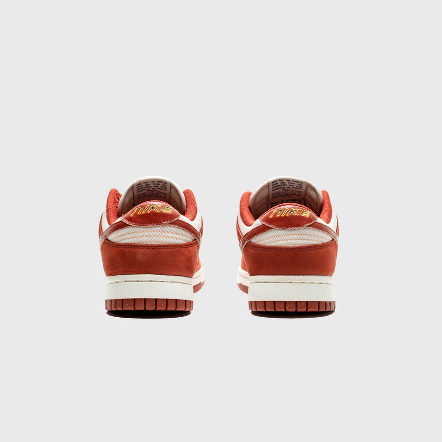 WMNS DUNK LOW LX "RUGGED ORANGE" - 4