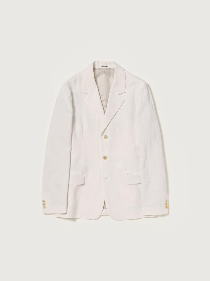 HIGH-TWIST WOOL LINEN TWILL JACKET 1