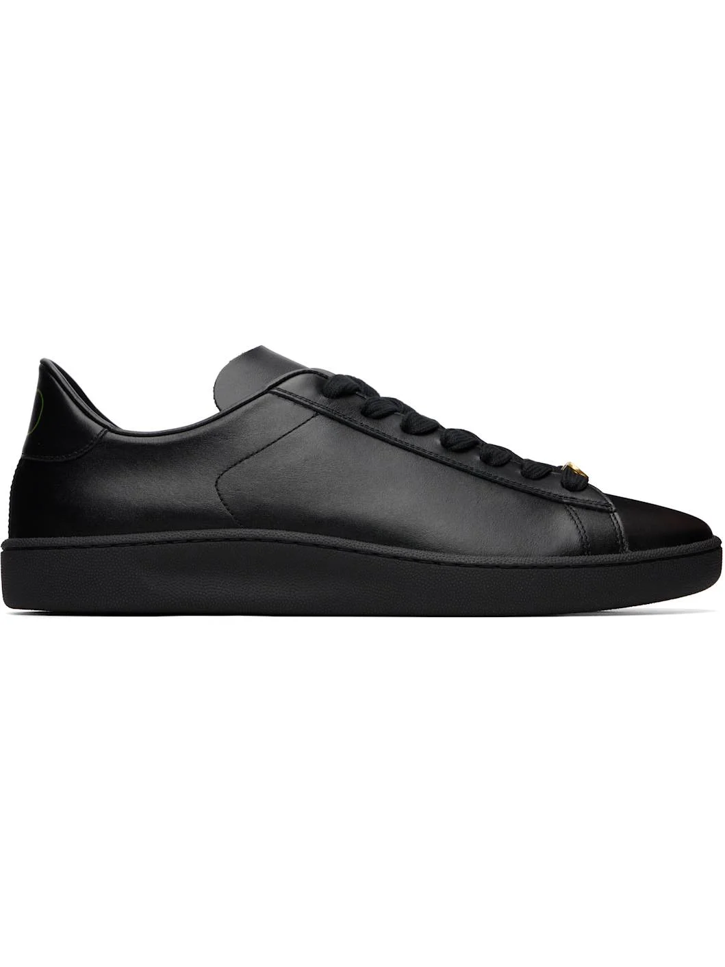 Black Nappa Calfskin Royco Sneakers - 1