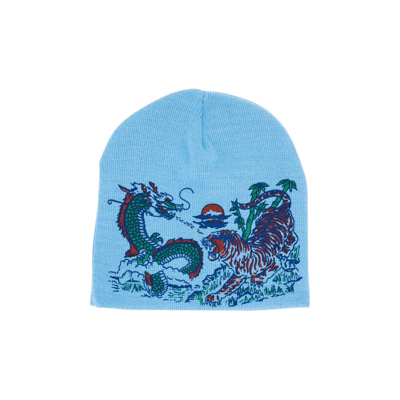 Supreme Supreme Dragon Beanie 'Blue' outlook