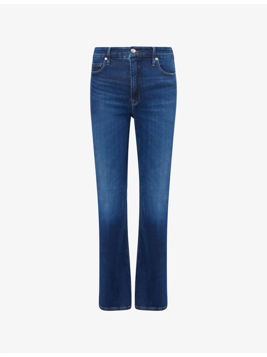 Good True Straight-Leg Stretch-Denim Blend Jeans - 1