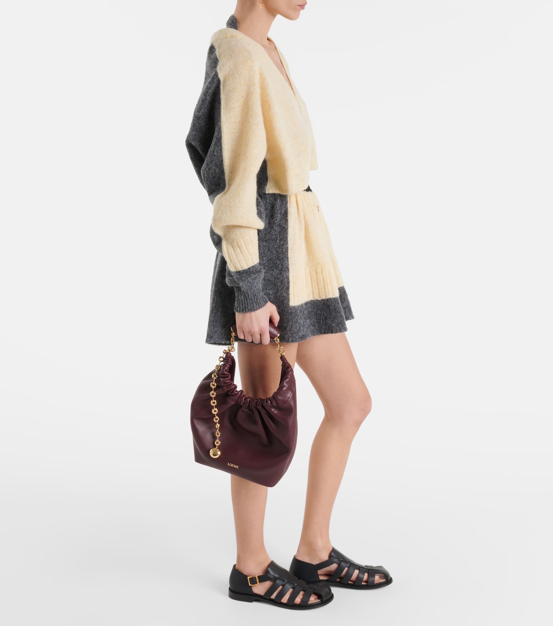 Squeeze Small leather shoulder bag - 5