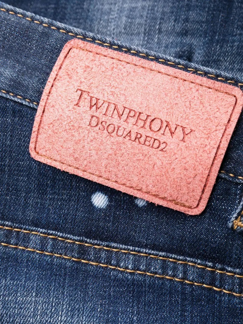 distressed-style skinny jeans - 7