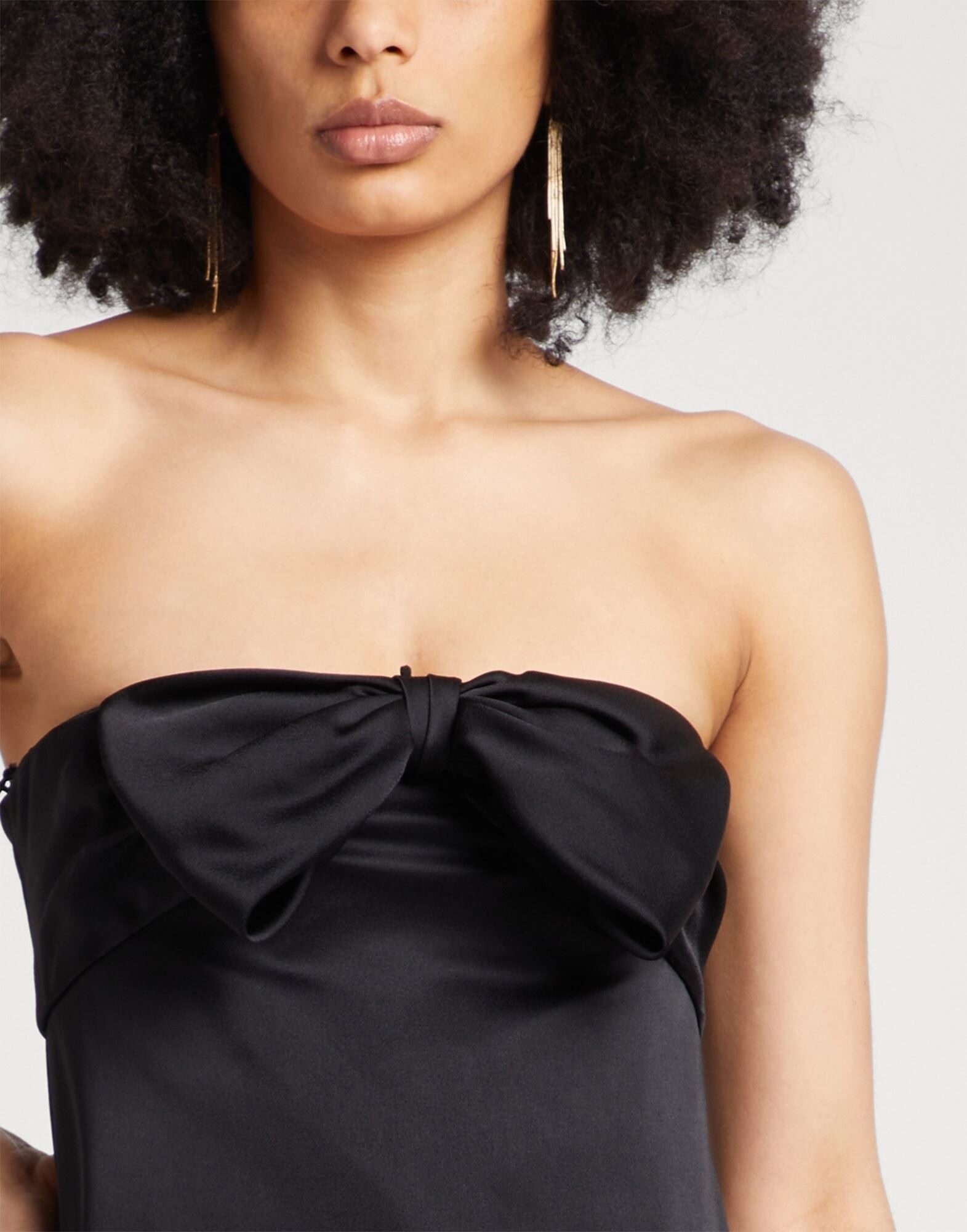 Black Women's Short Dress - 5