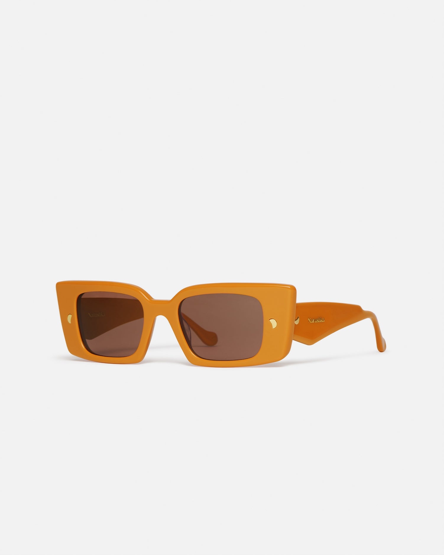 Bio-Plastic Rectangle-Frame Sunglasses - 2