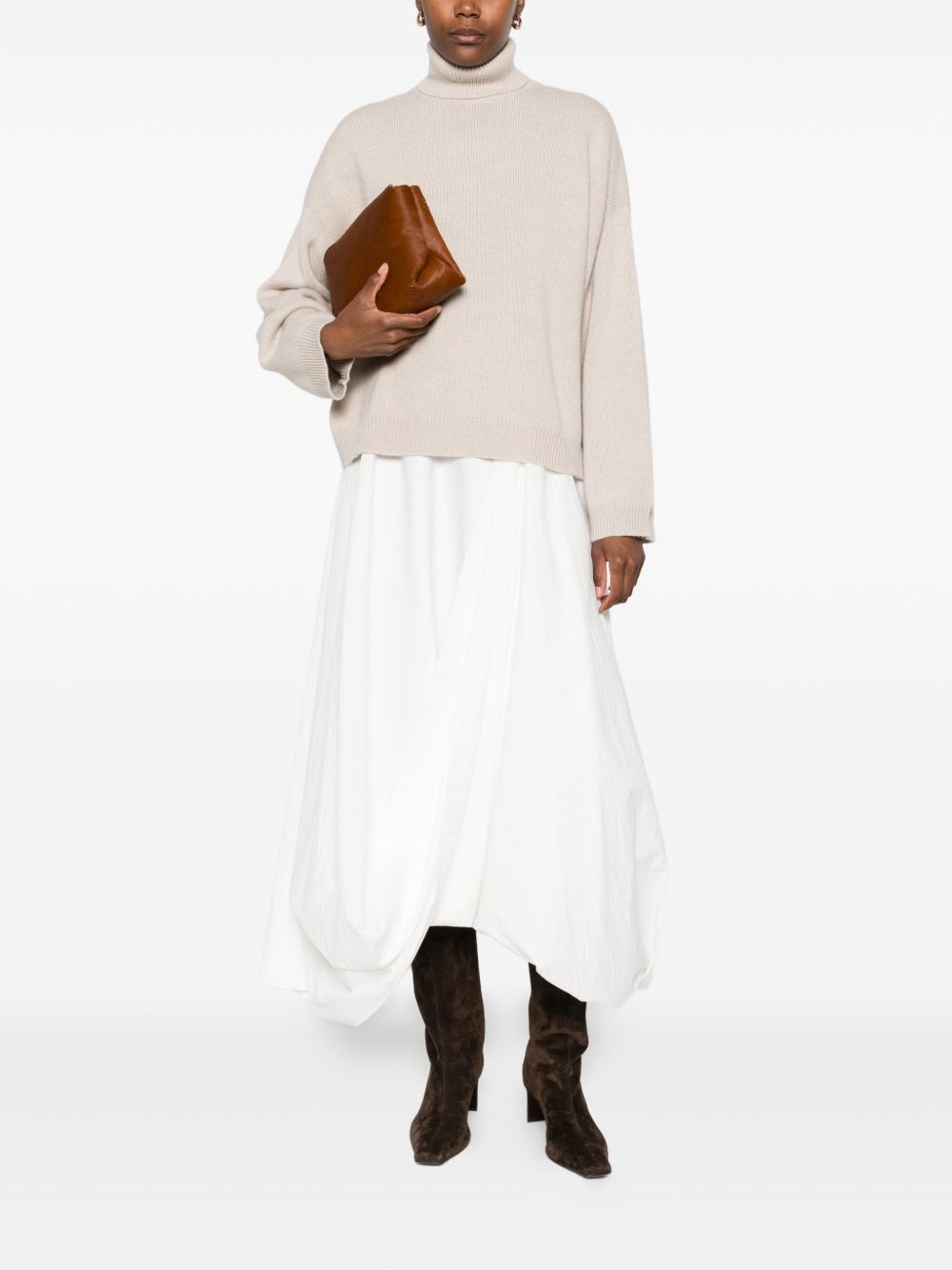 turtleneck cashmere sweater - 2