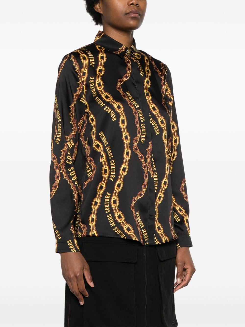 Chain Couture-print shirt - 3