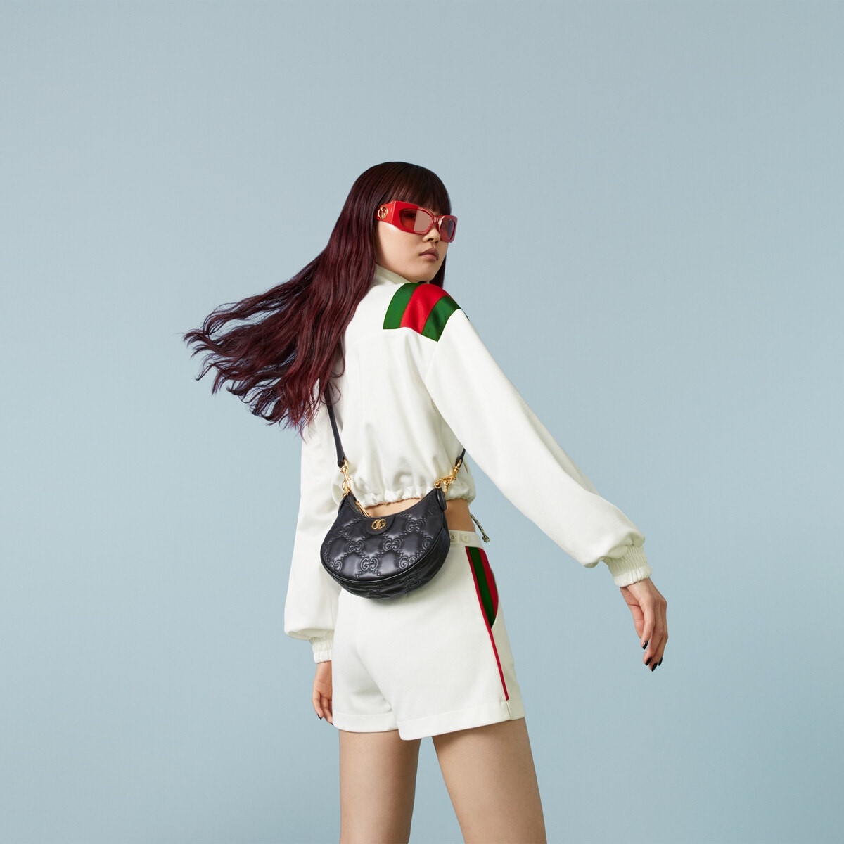 GG Matelassé mini bag - 4