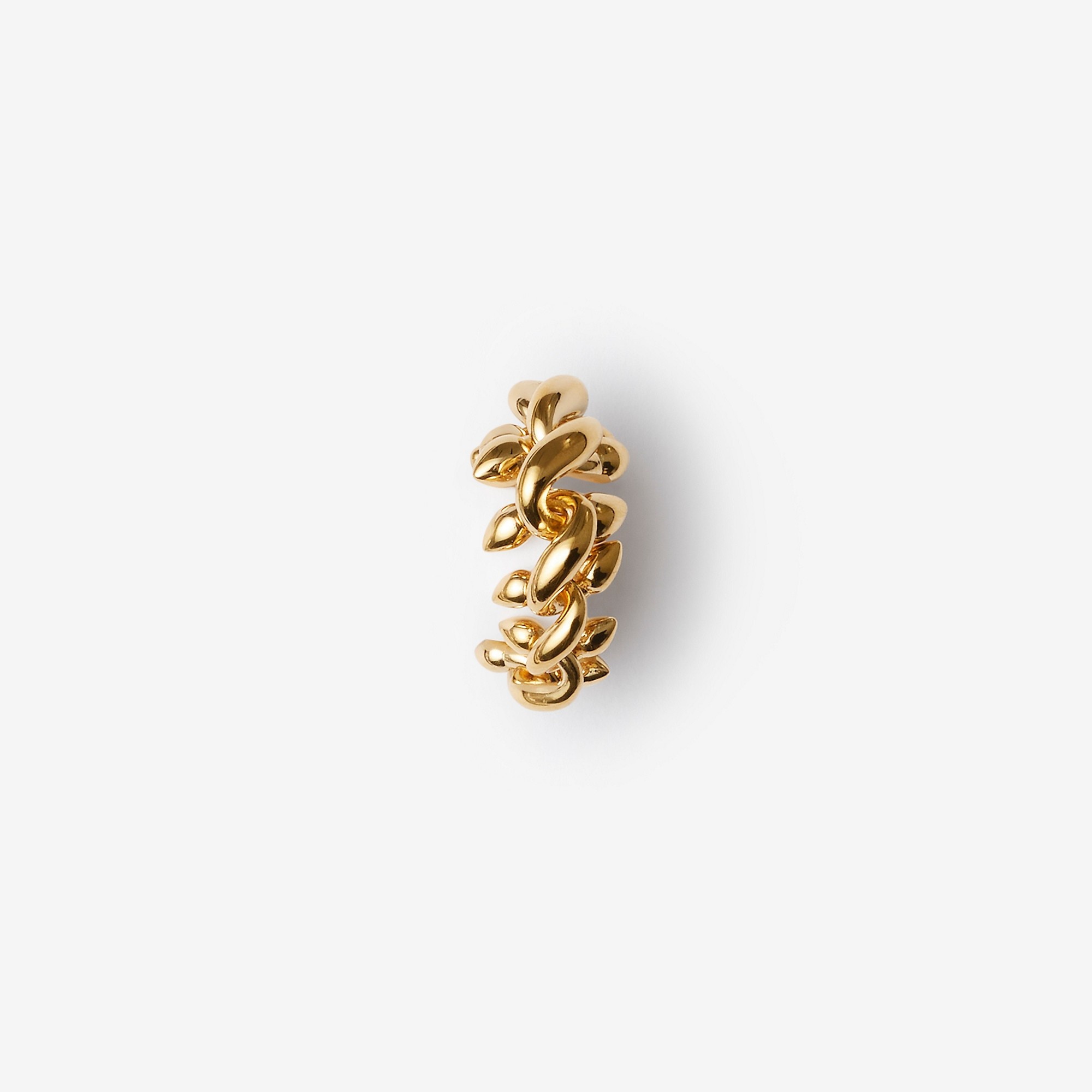 Gold-plated Spear Chain Ring - 4