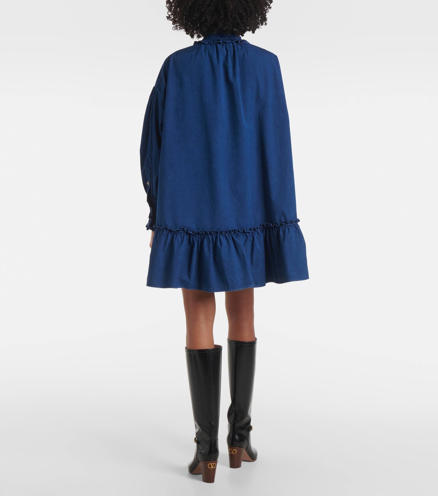 Denim minidress - 3