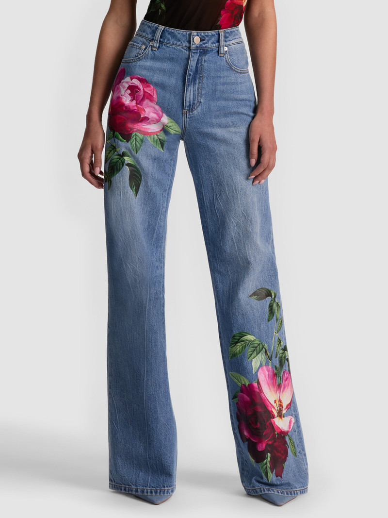 CHIC PRINTED JEAN 2