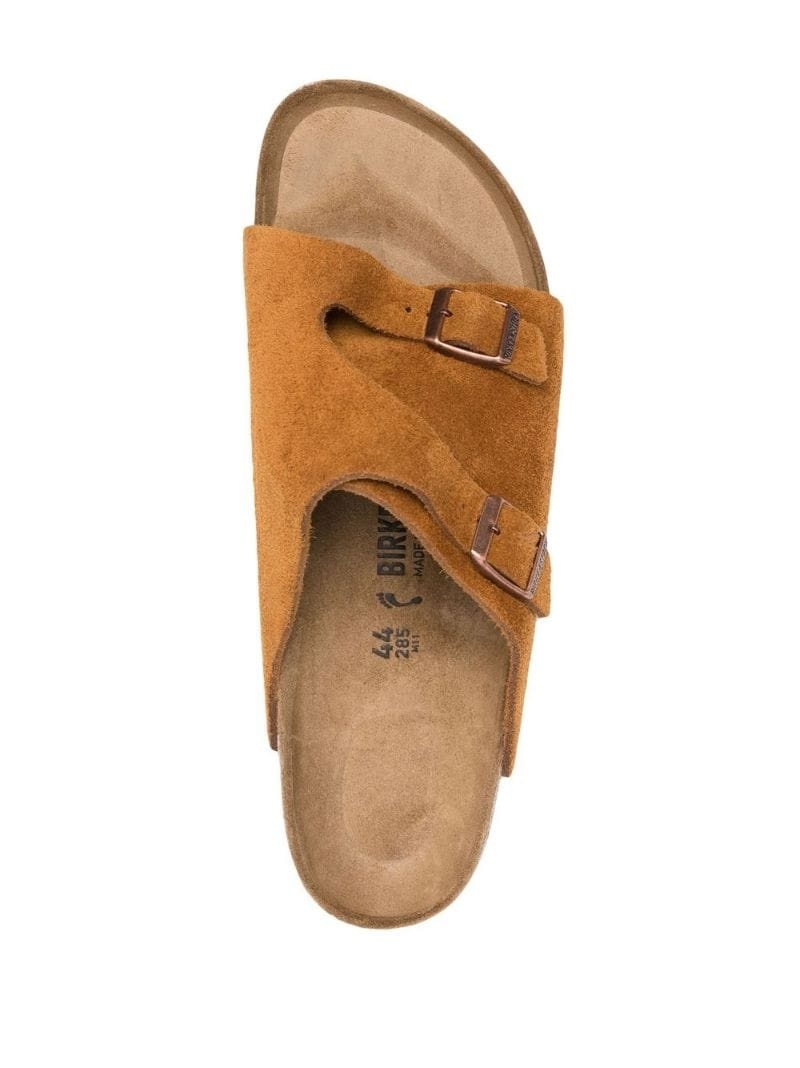 open-toe buckle-fastening sandals - 4