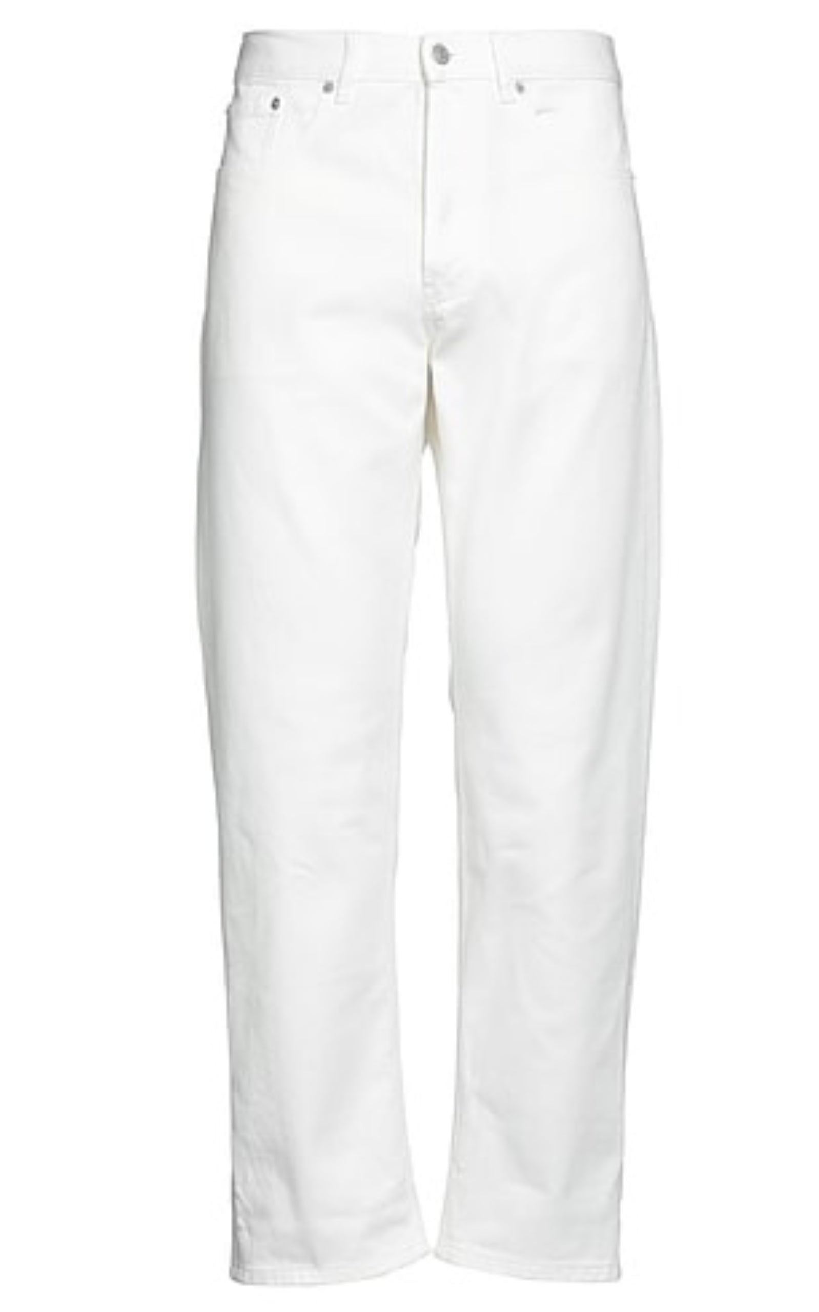 White Denim Jeans - 1