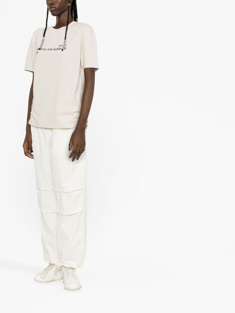 Exactly the Opposite-print T-shirt 4