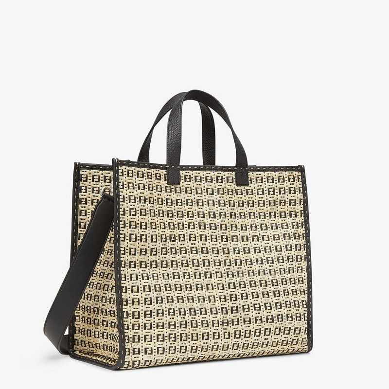 FENDI Natural straw bag outlook