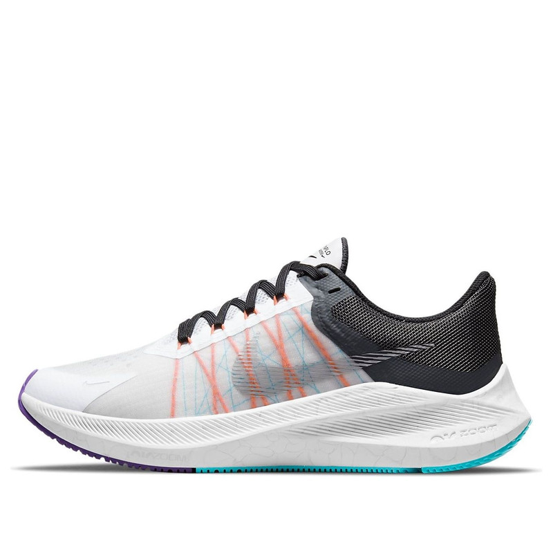 (WMNS) Nike Air Zoom Winflo 8 'White Black' CW3421-103 - 1