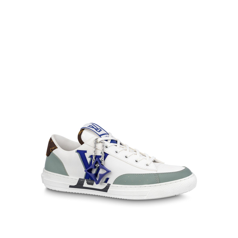 Louis Vuitton LOUIS VUITTON Charlie Sneakers 'White Green Blue' 1ABYVN outlook