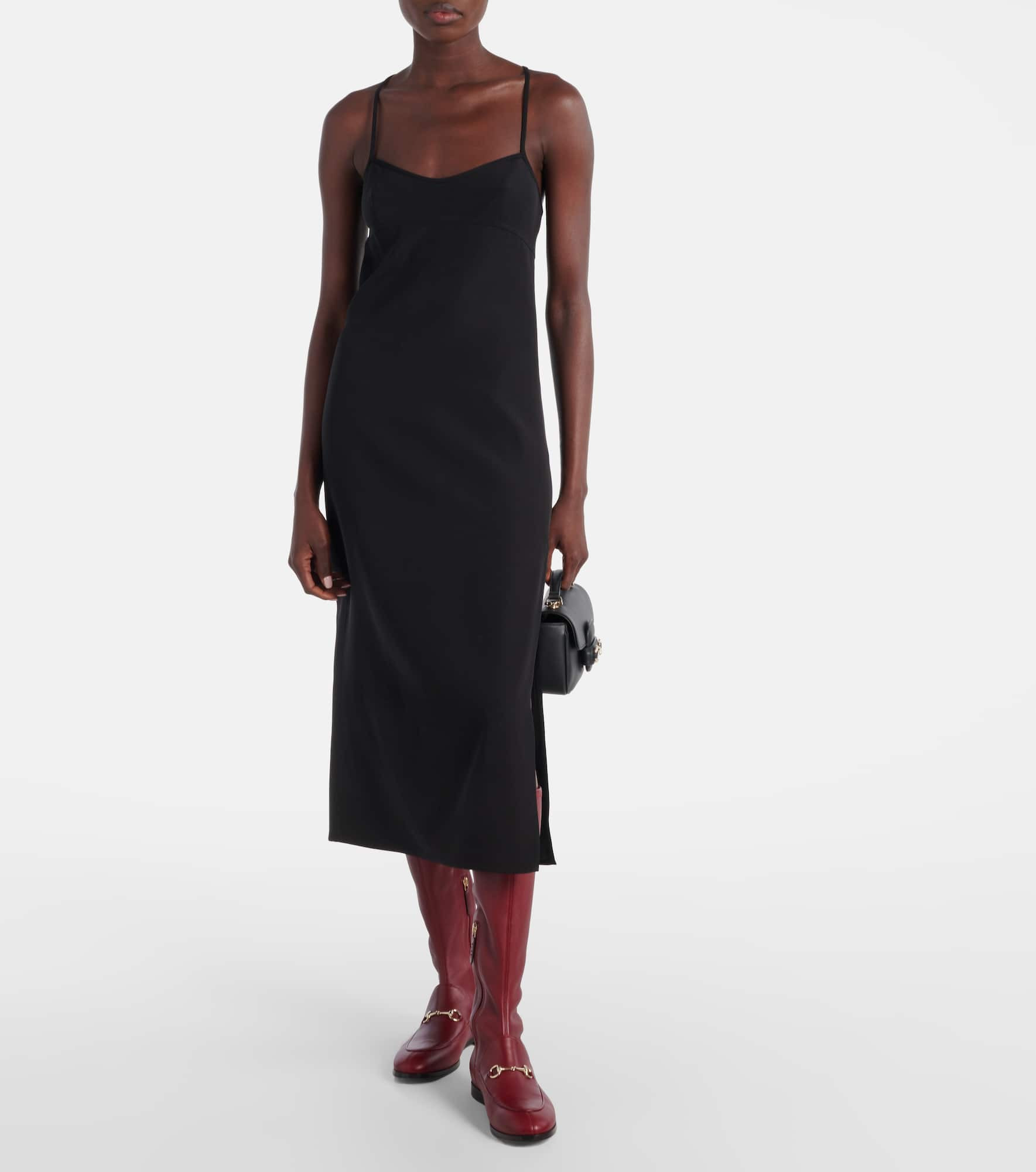 Horsebit embellished midi dress - 2