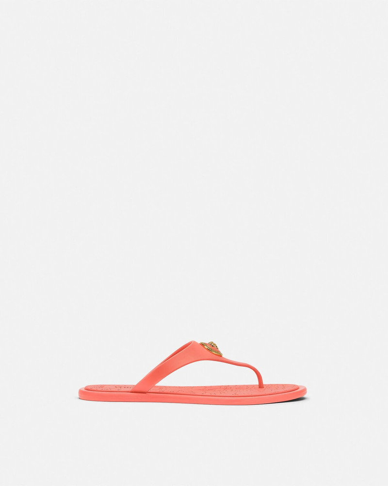 Alia Flat Rubber Sandals 1