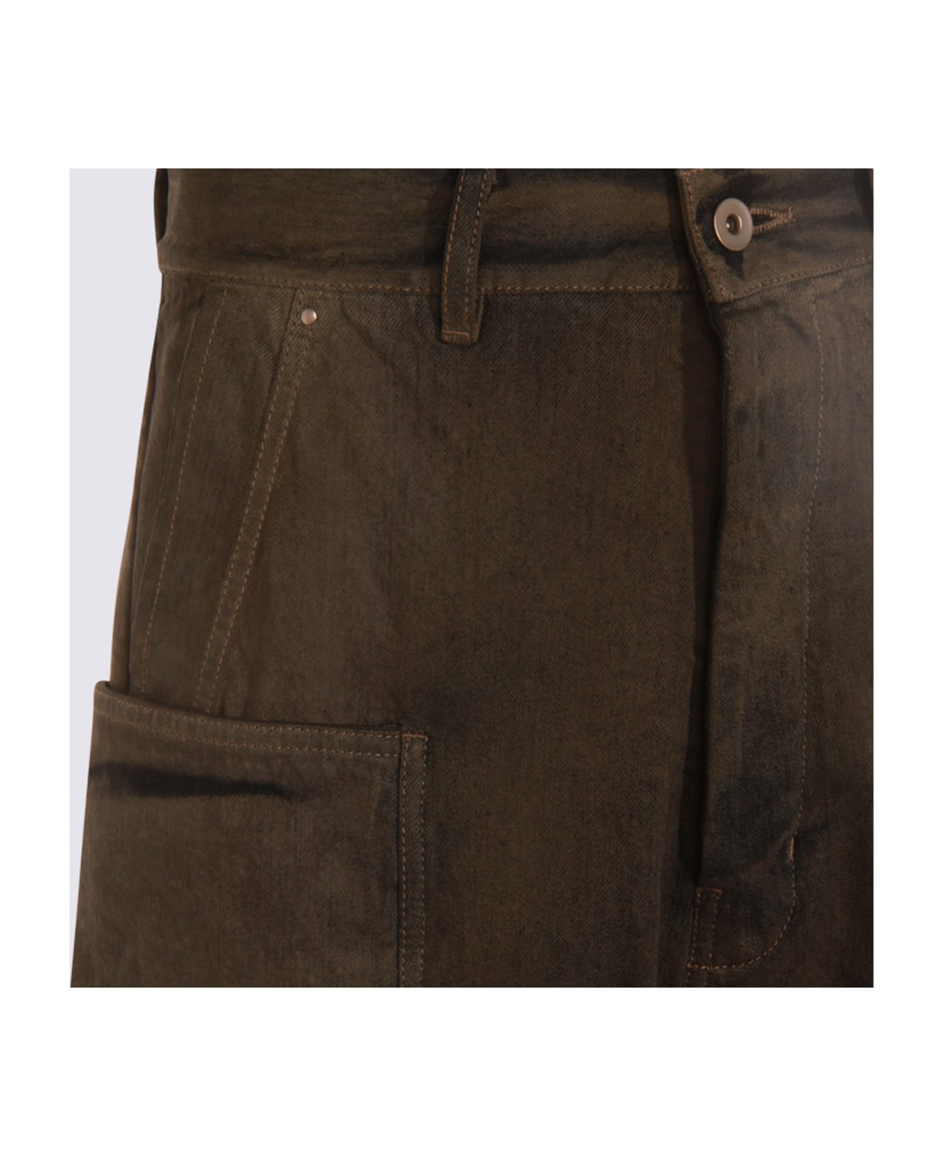 Dark Grey Cotton Stefan Cargo Jeans - 3