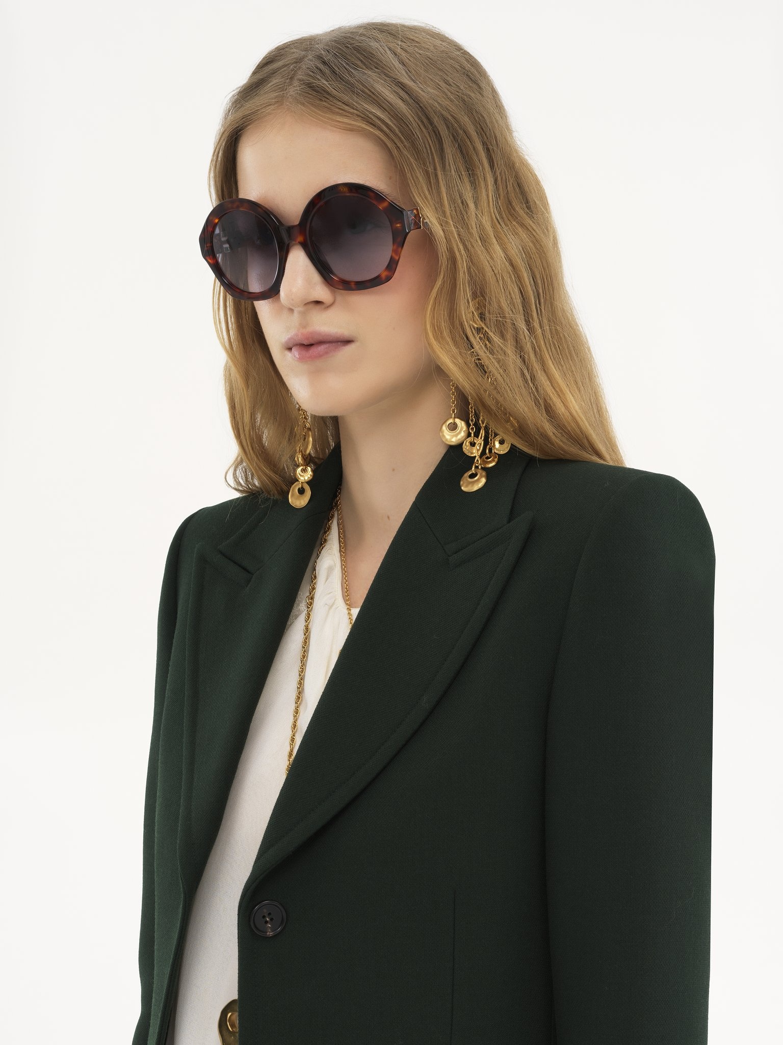TAILORED JACKET IN WOOL CRÊPE - 6