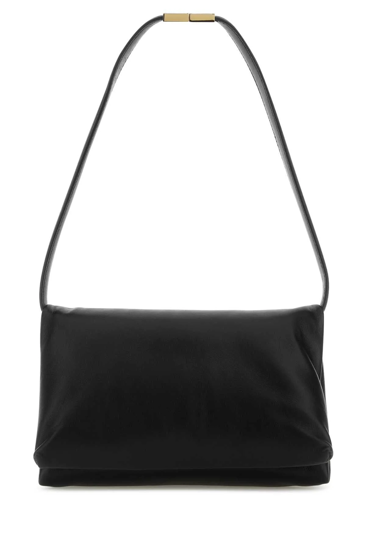 Marni Women Black Leather Prisma Shoulder Bag - 1