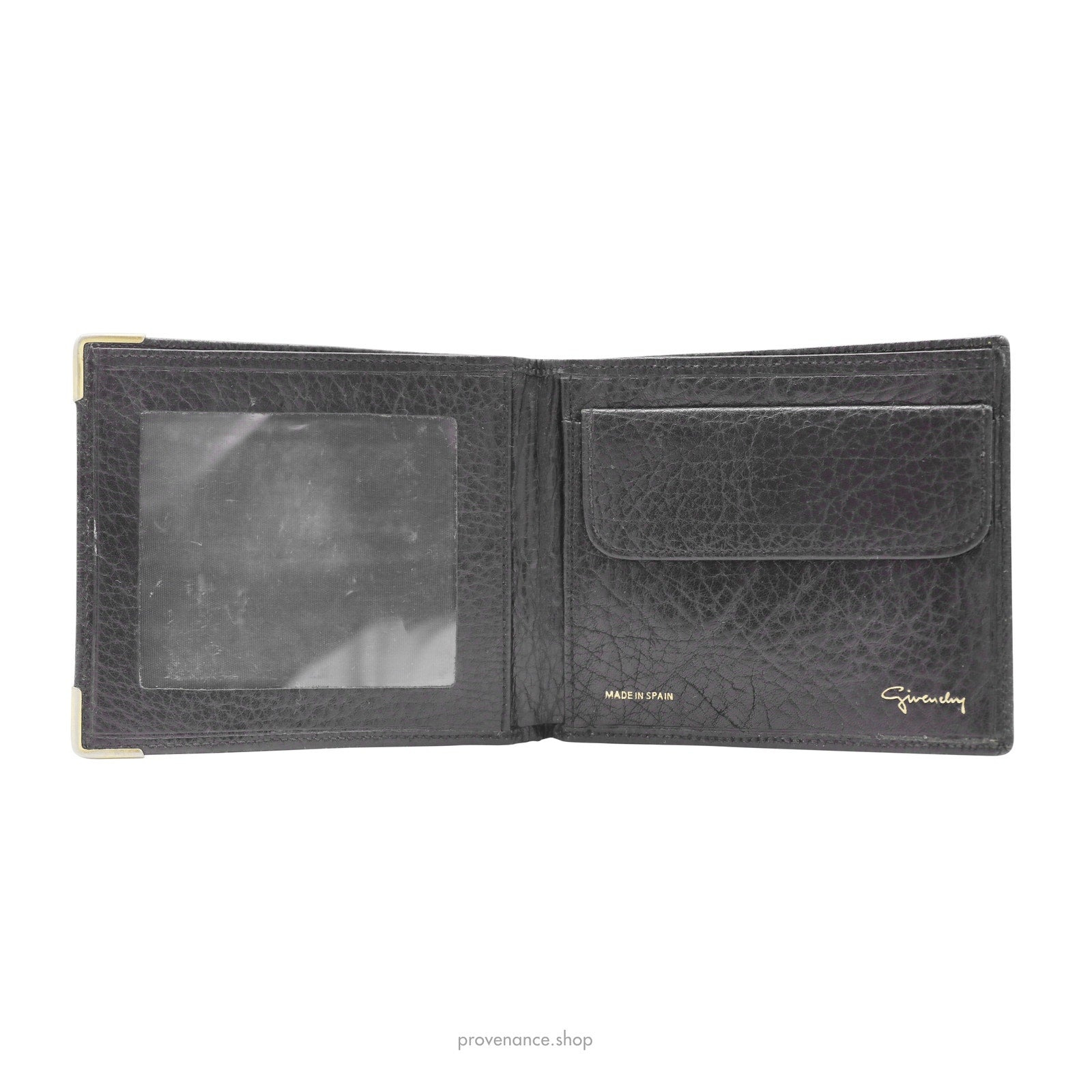 Givenchy ID Bifold Wallet - Black Leather - 5