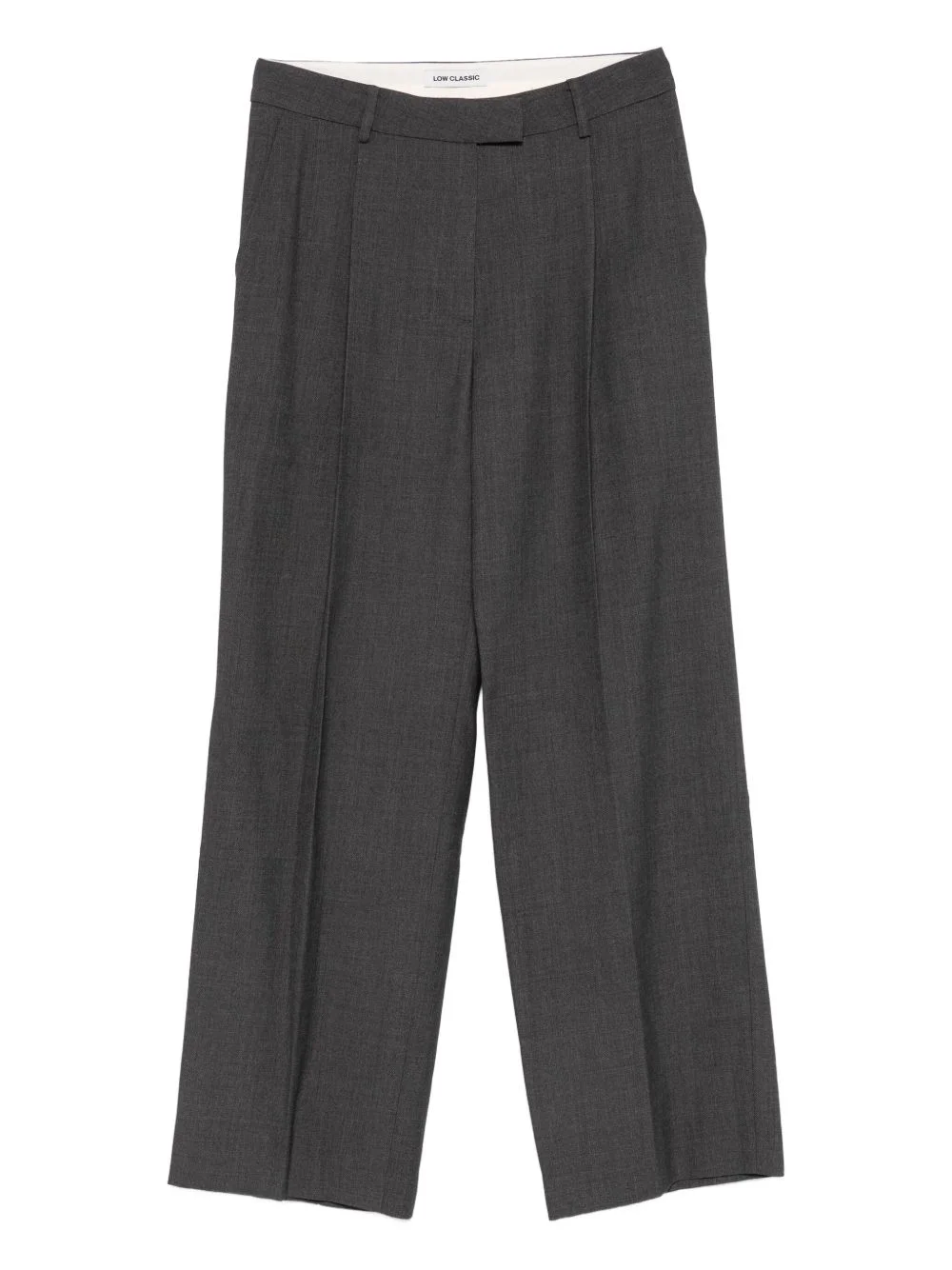 pleated tailored trousers - 1