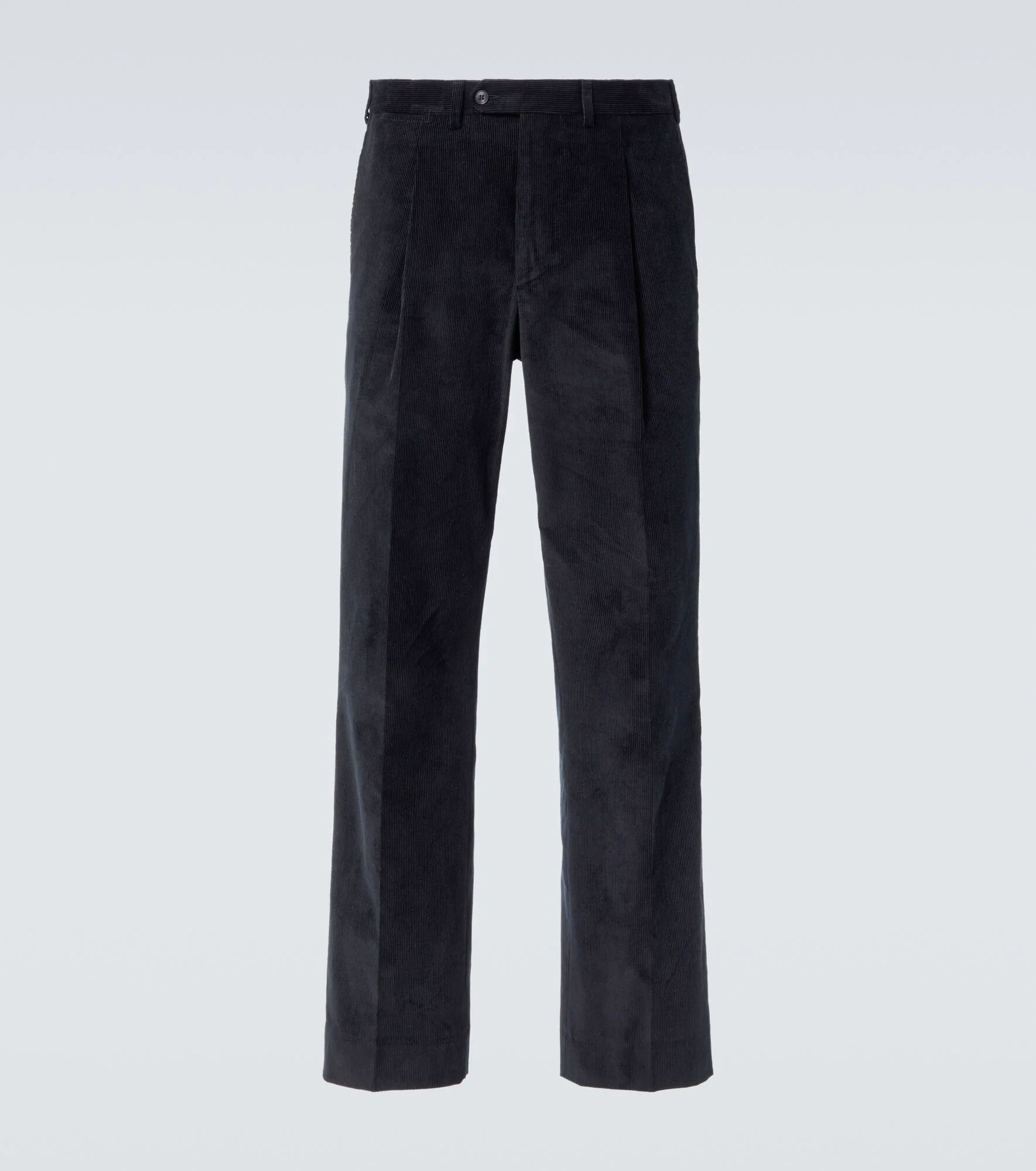 Amo cotton corduroy straight-leg pants - 1