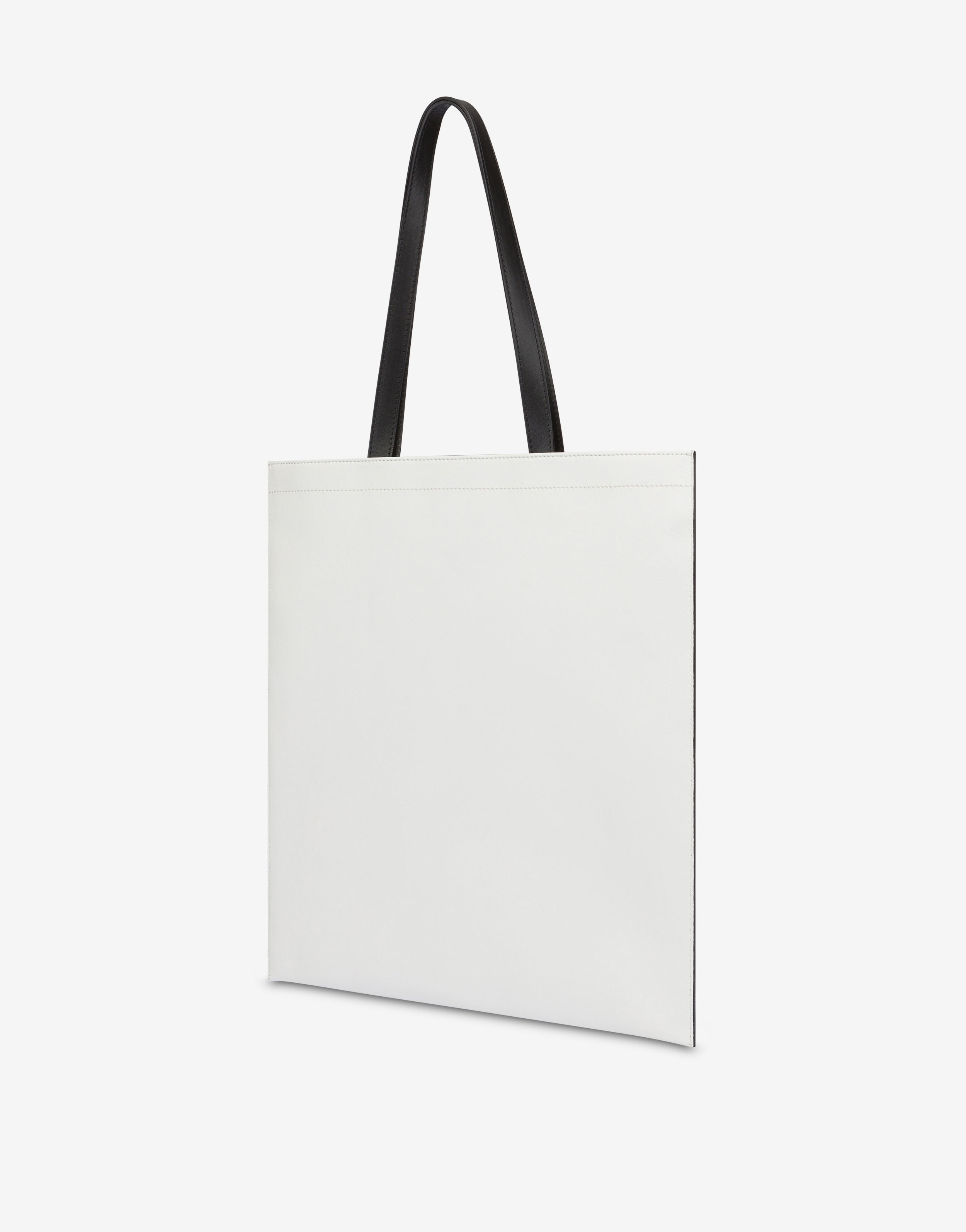 NAPPA LEATHER SHOPPER WITH PRINT - 2