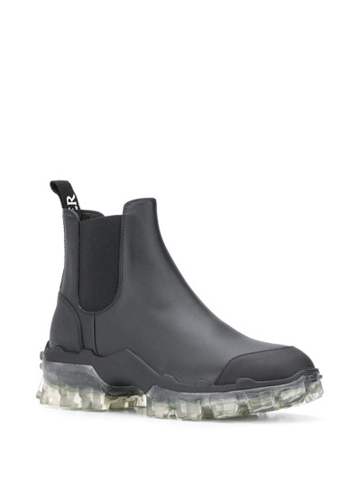 Moncler sheer-sole ankle boots outlook