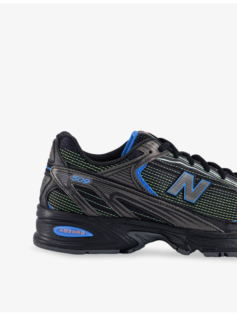 509 Leather And Mesh Trainers 5