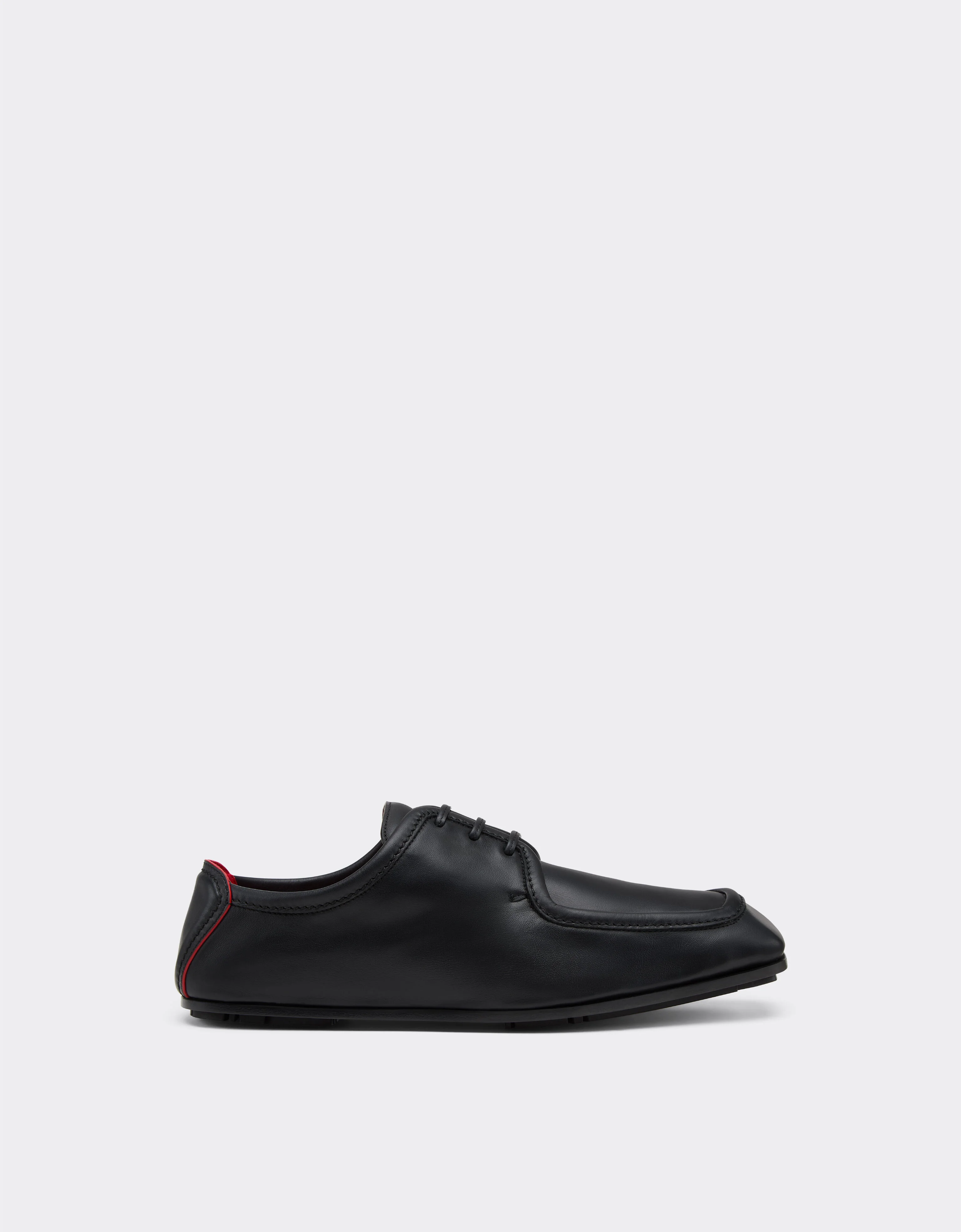 Leather derby shoe - 1
