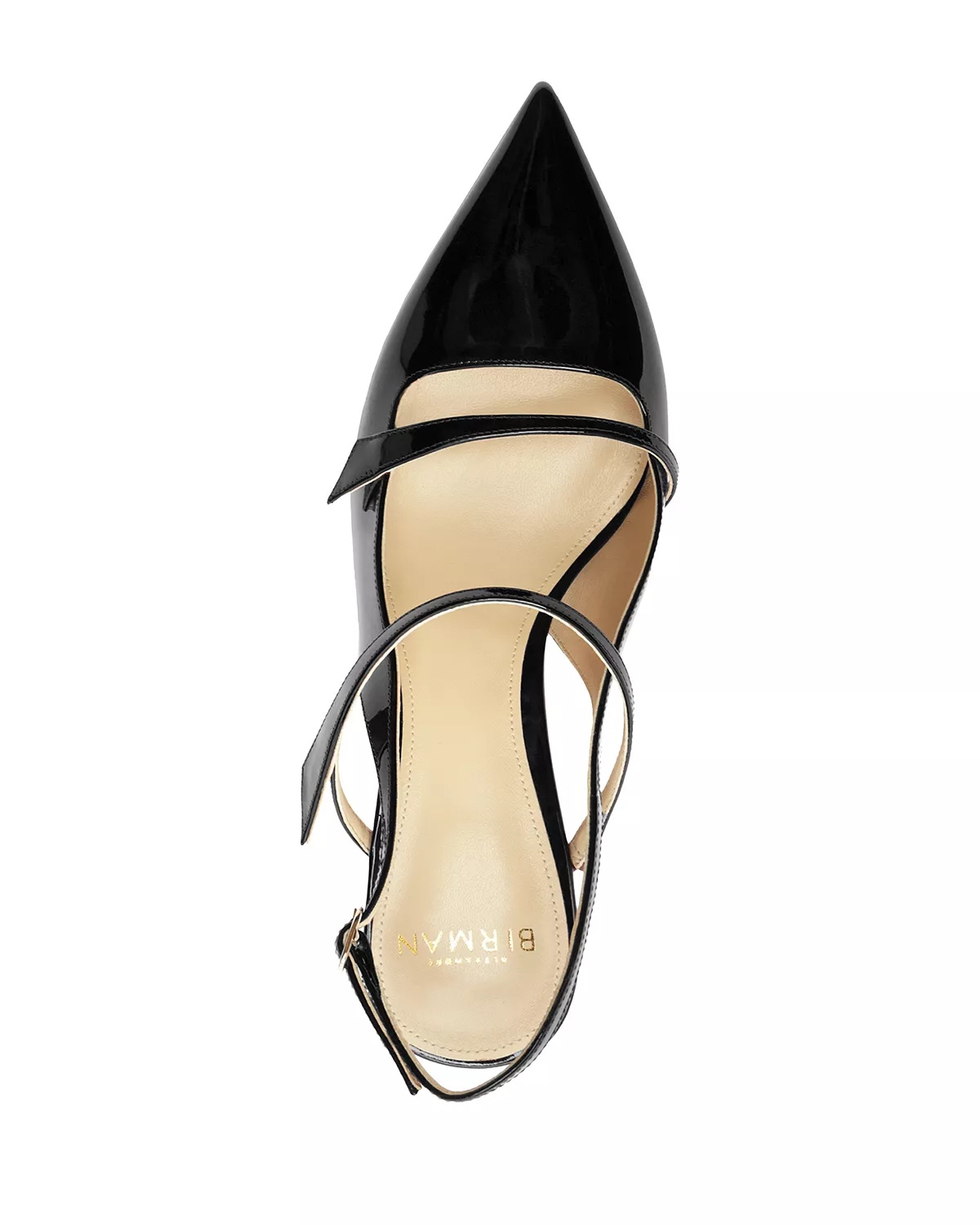 Women's Tita Pointed Toe Mid Heel Slingback Pumps - 3