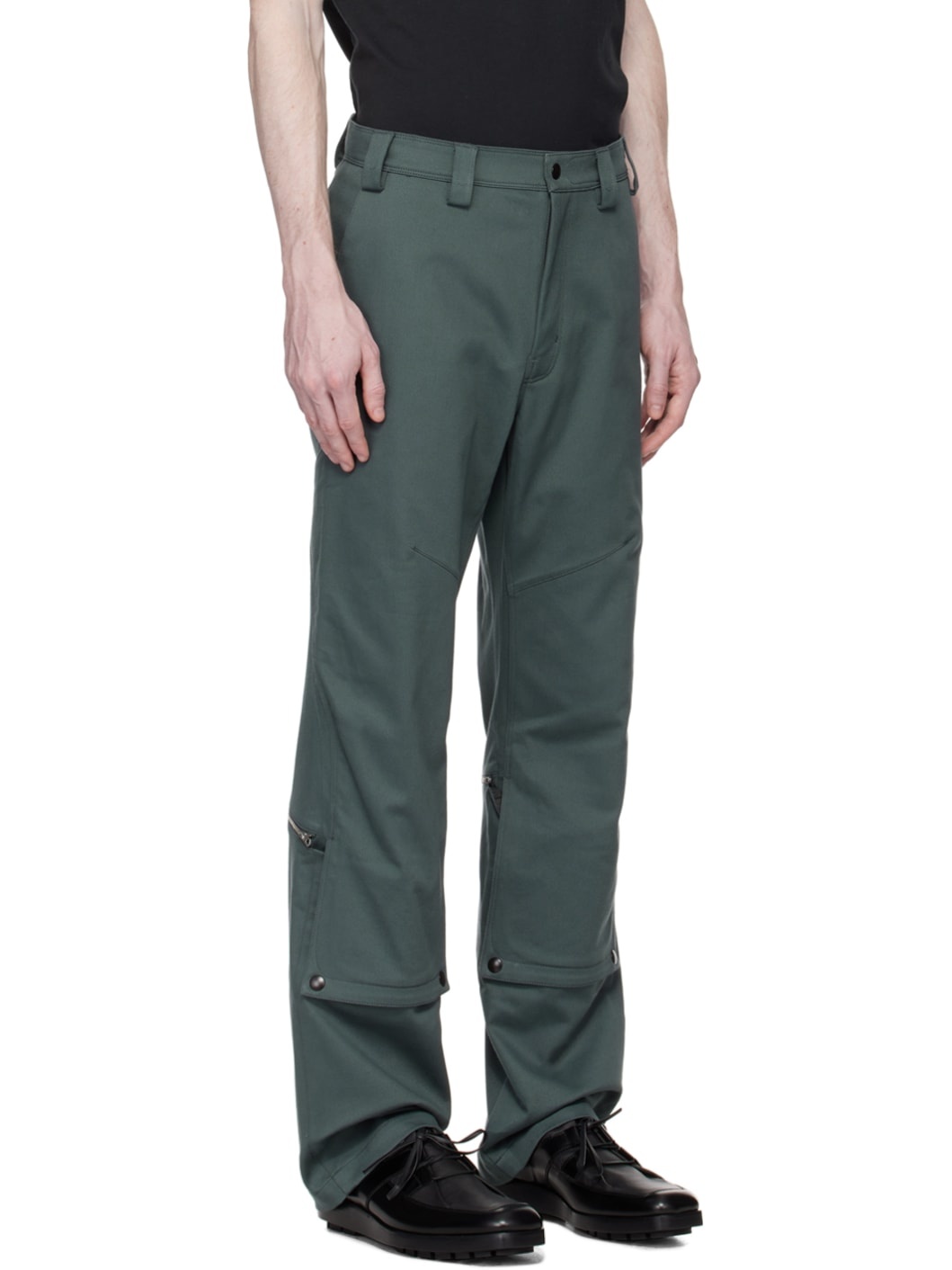 Gray Tonino Trousers - 2