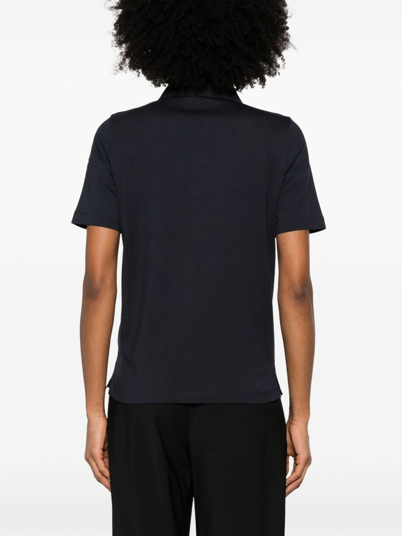 logo-patch polo shirt 4