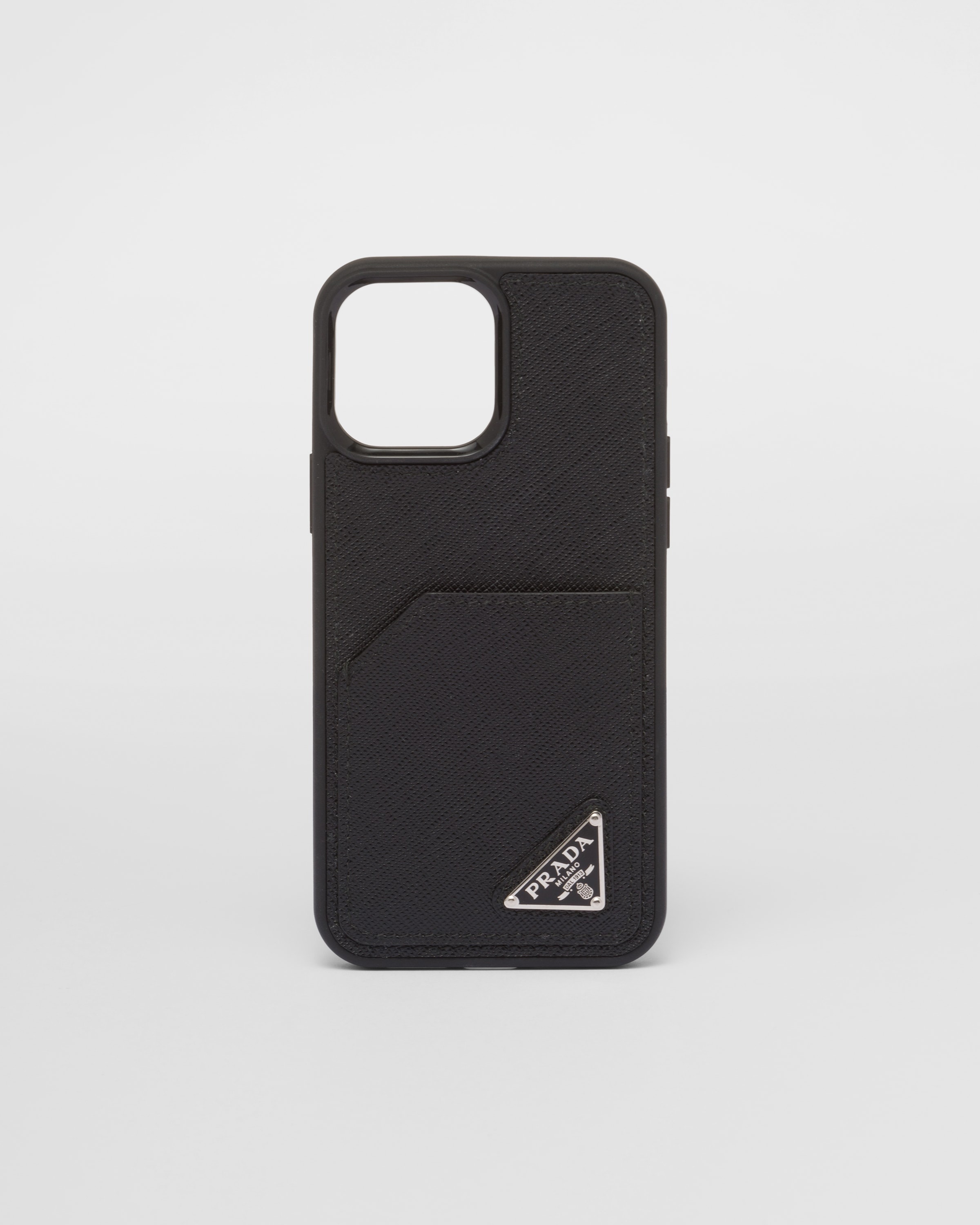 Saffiano leather iPhone 13 Pro Max cover 1