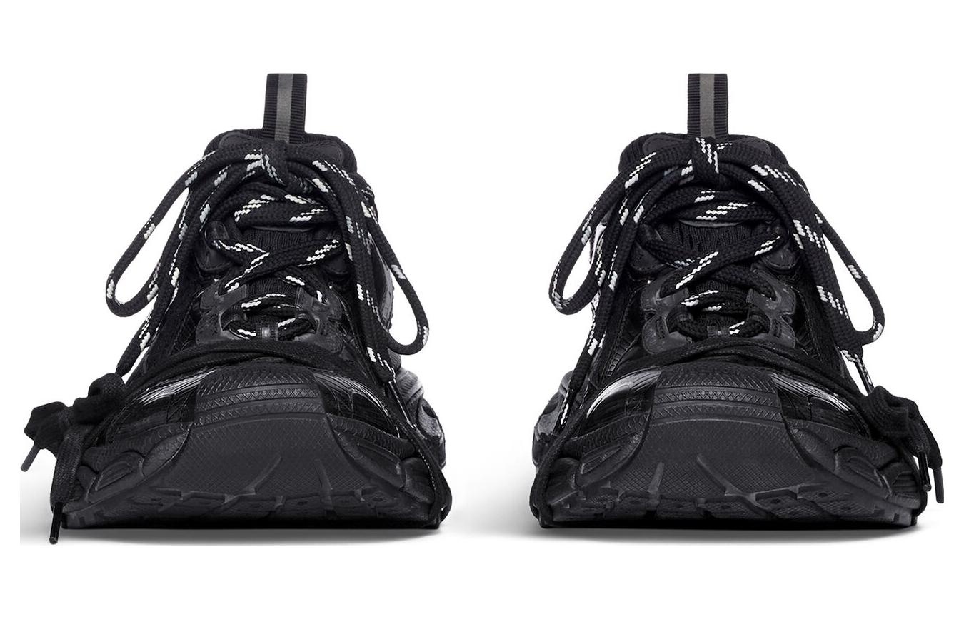 (WMNS) Balenciaga 3XL Mules 'Black Mesh and Polyurethane' 742682W3XL11010 - 4
