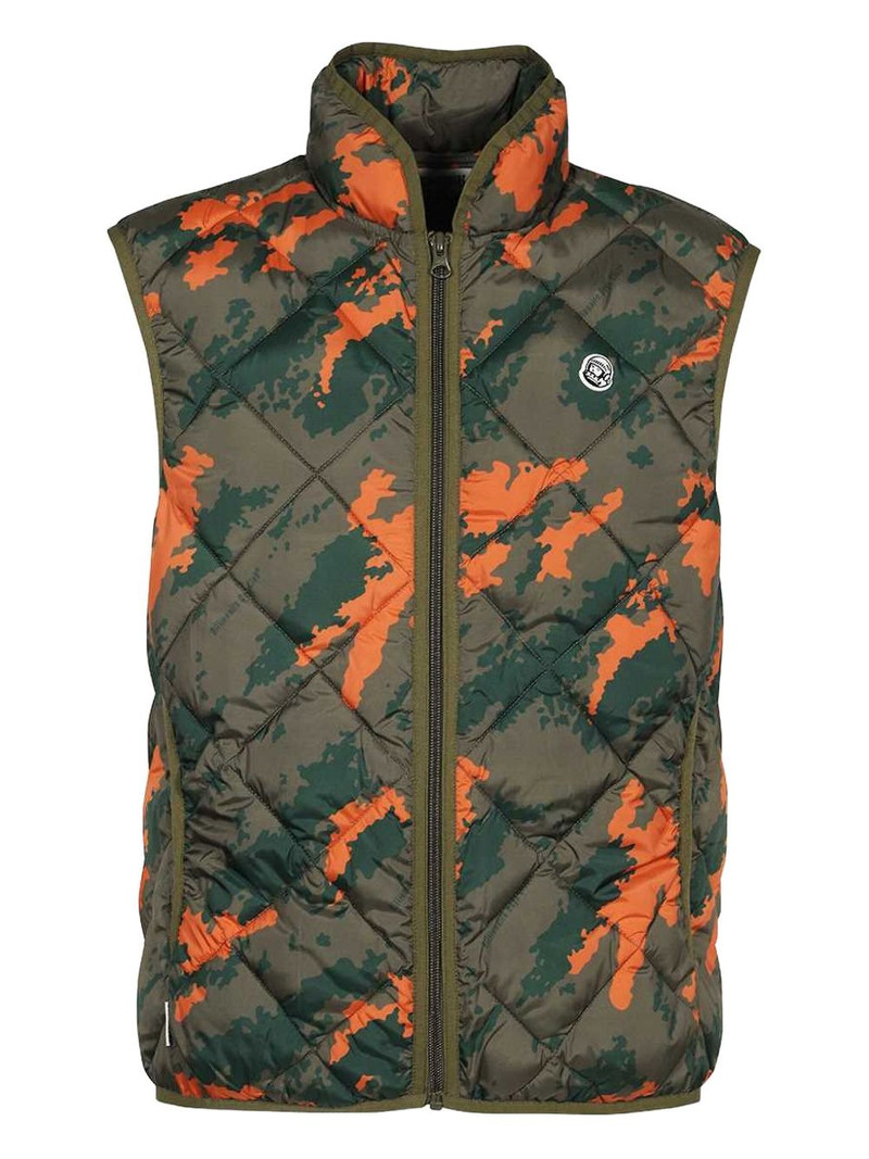 quilted camouflage vest 1