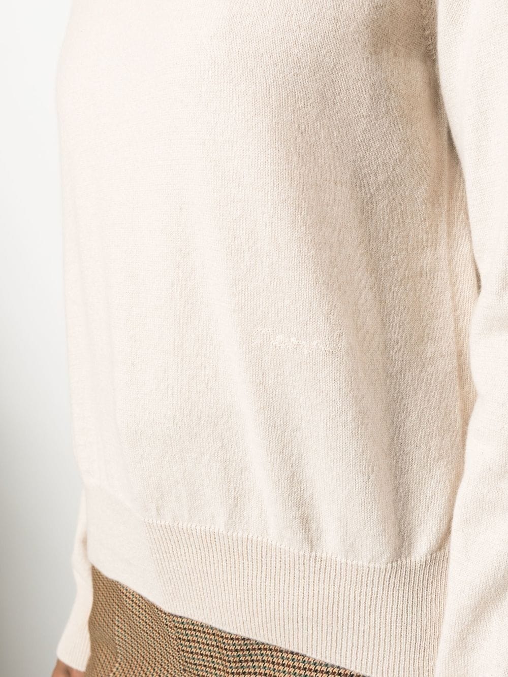 cashmere long-sleeve jumper - 5